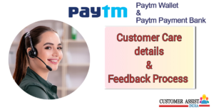 Paytm customer care number Paytm payment bank customer care